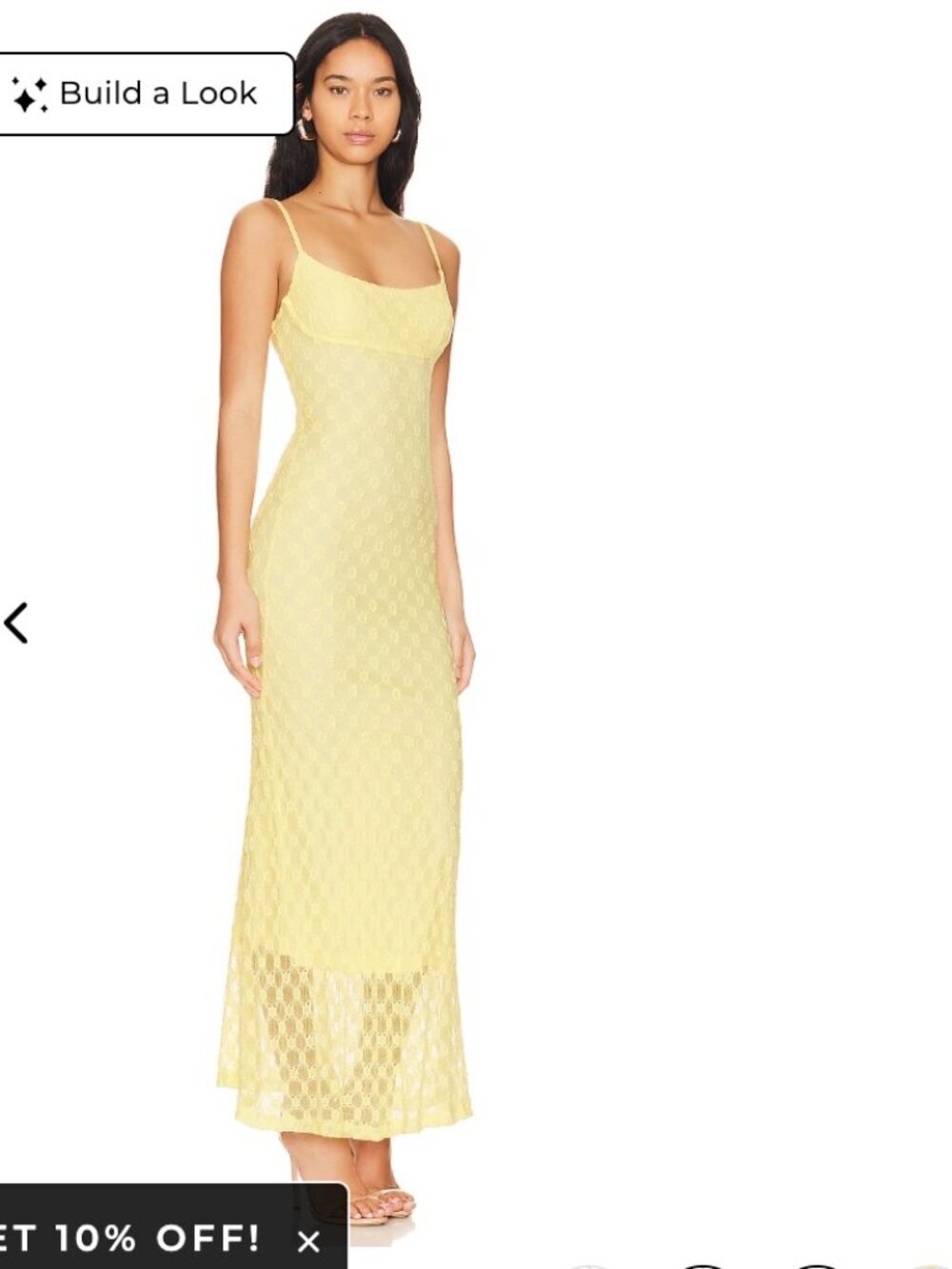 Bardot Adoni Mesh Maxi Dress